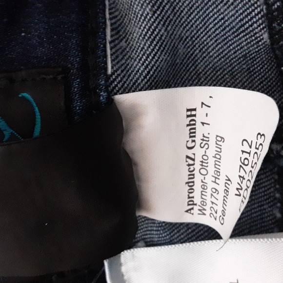 CREATION L High Stretch Waist Straight Leg Denim Jean 10 - Picture 8 of 11